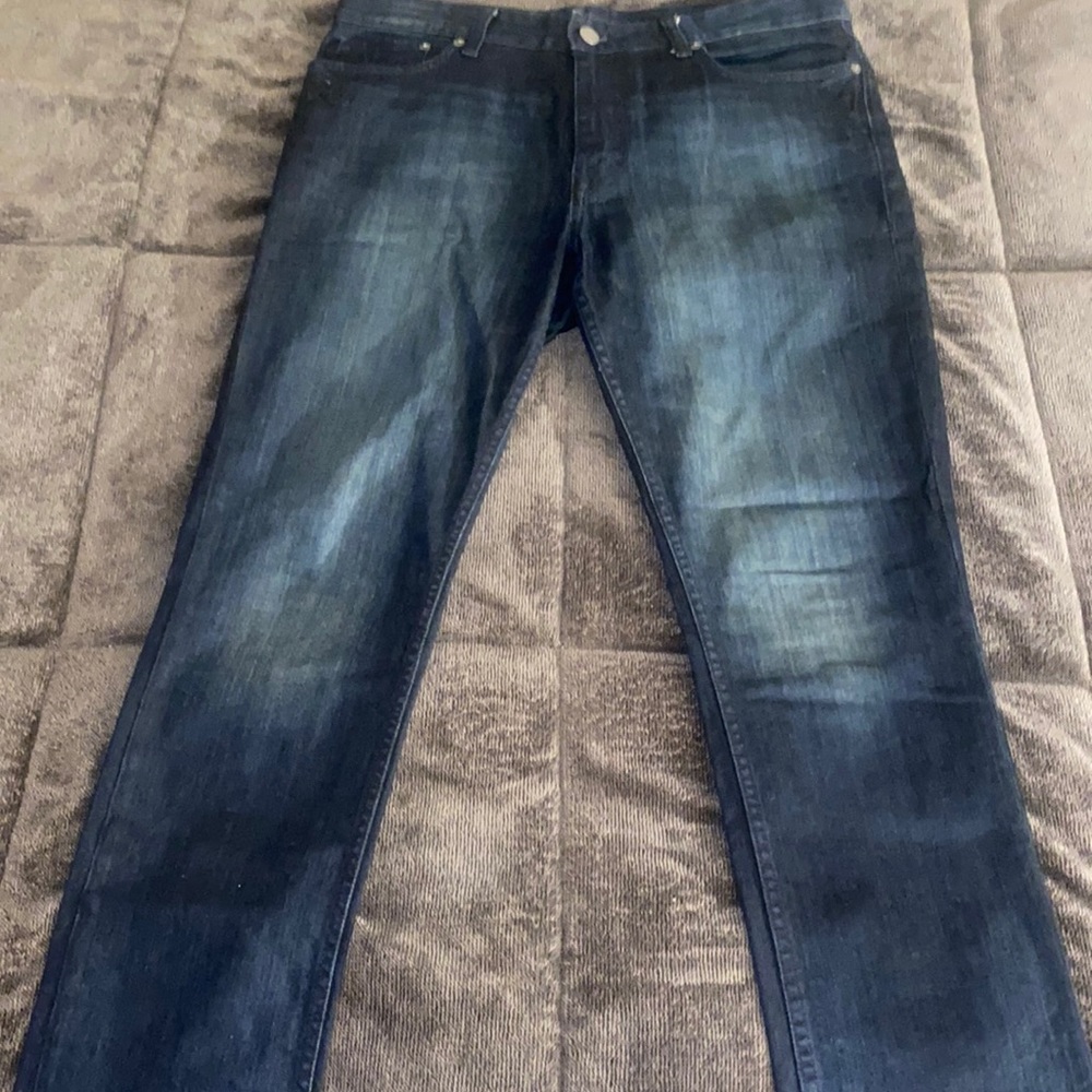 NEW CALVIN KLEIN SLIM STRAIGHT DENIM JEANS. 32x32